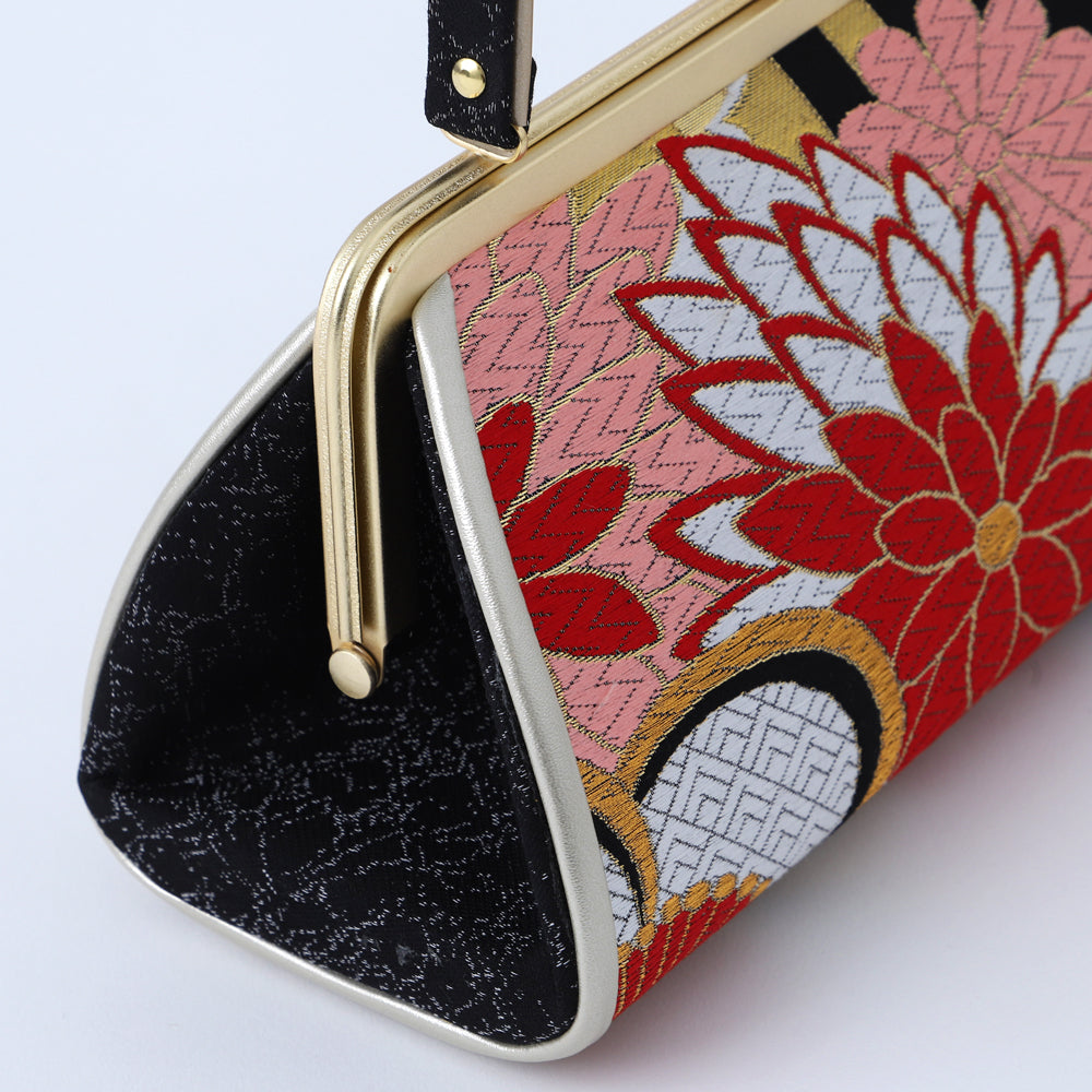 正絹帯地金手横長草履バックセットFサイズ